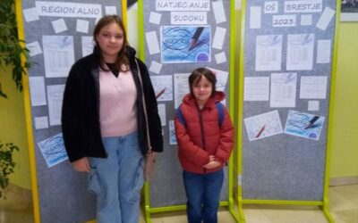 Regionalno natjecanje SUDOKU 2023.